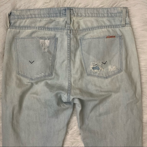 Hudson Jeans Distressed Light Wash High Waist - Picture 12 of 12